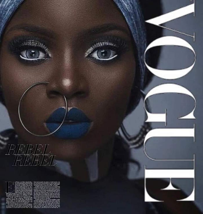 black woman vogue cover