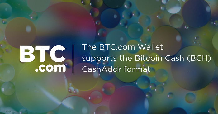 Bitcoin Cash Cashaddr Format In Your Btc Com Wallet - 