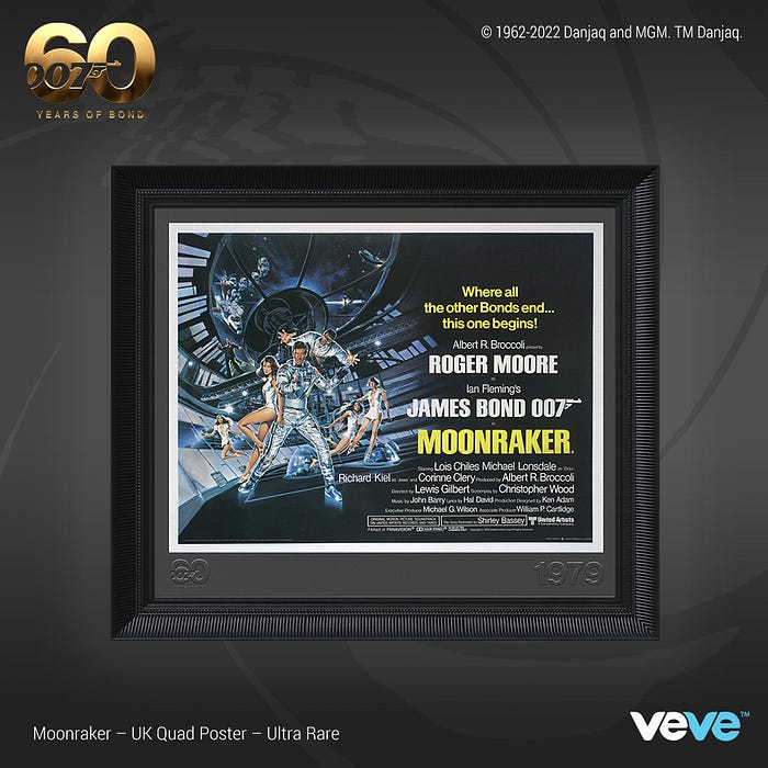 James Bond 007– 60th Anniversary Limited-Edition Posters — Series 2 5
