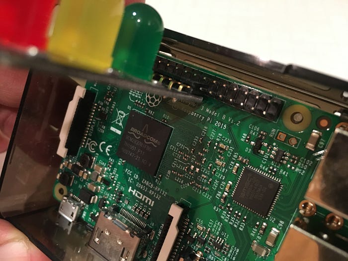 controllo dei pin GPIO