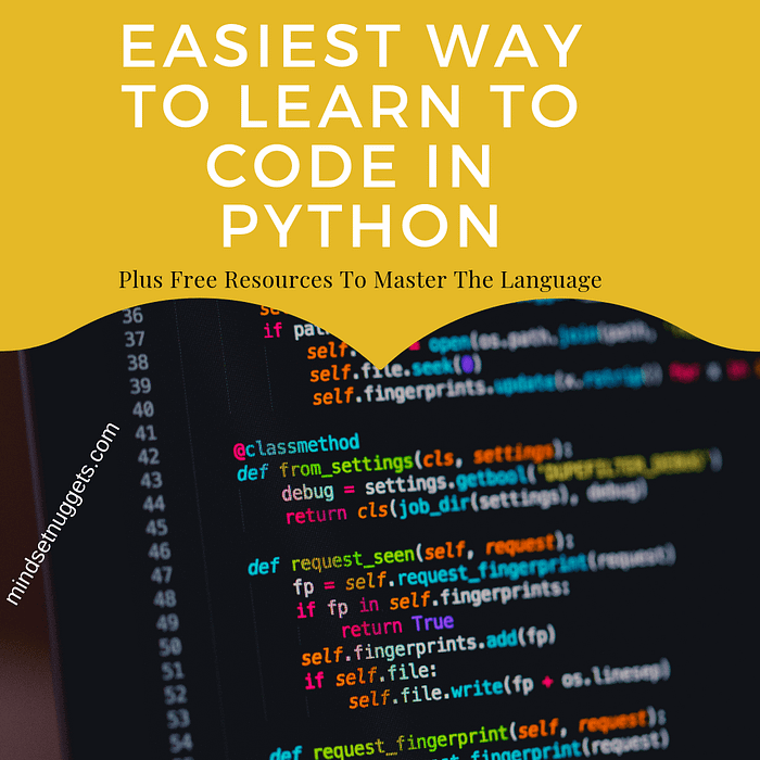 Easiest Way To Learn To Code in Python | by Joyce Chidiadi | Medium
