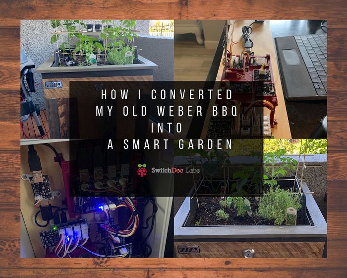 BBQ Conversion into Smart Garden