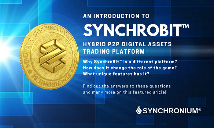 Hasil gambar untuk Synchrobit - Innovative P2P Trading Area