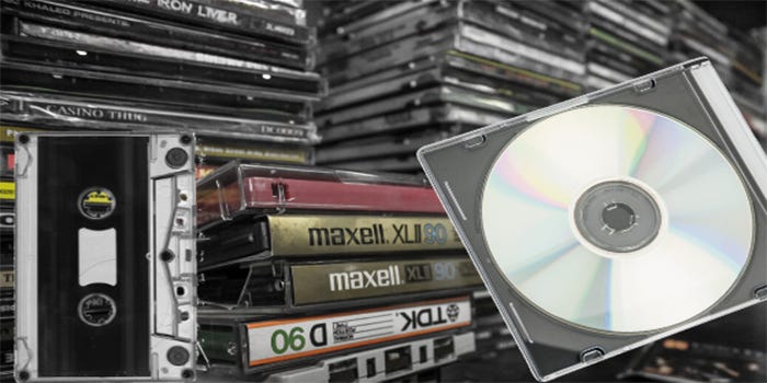 Fenomena Kaset  Pita dan  Compact Disk CD  di Era Digital 