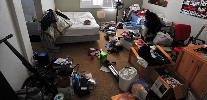 messy your room