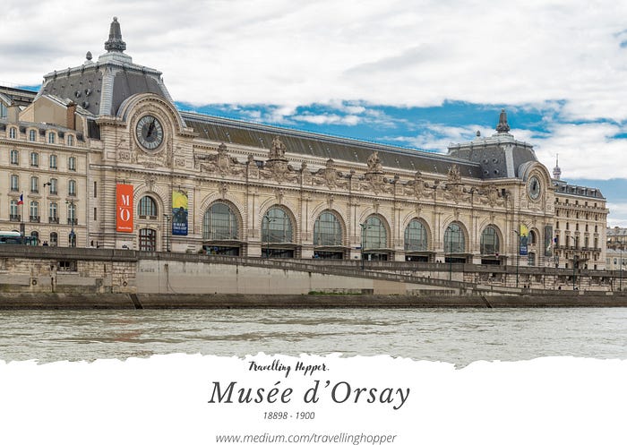 Musée d’Orsay Paris — Follow World's Most Beautiful Travel Destinations Guides by Travelling Hopper