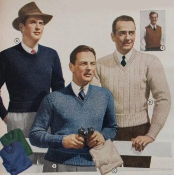 1940s casual wear