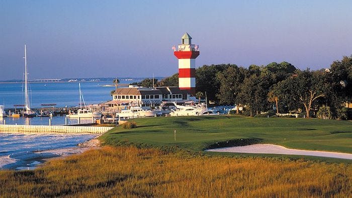 Hilton Head Sc And Area Hilton Head Is A Resort Town On An By Mark Lowenstein Great Runs Medium