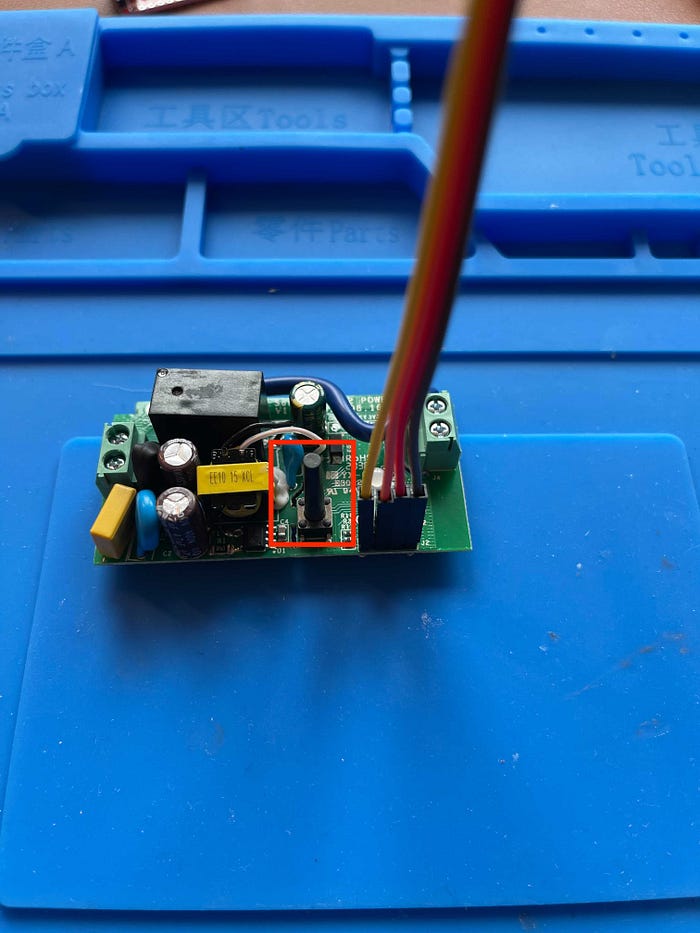 Button to Press on Sonoff