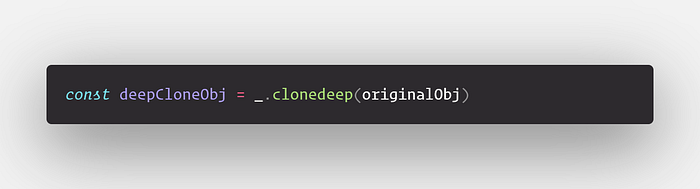 Deep Dive Into Deep Cloning Objects in JS | by Jappanjeet | Medium