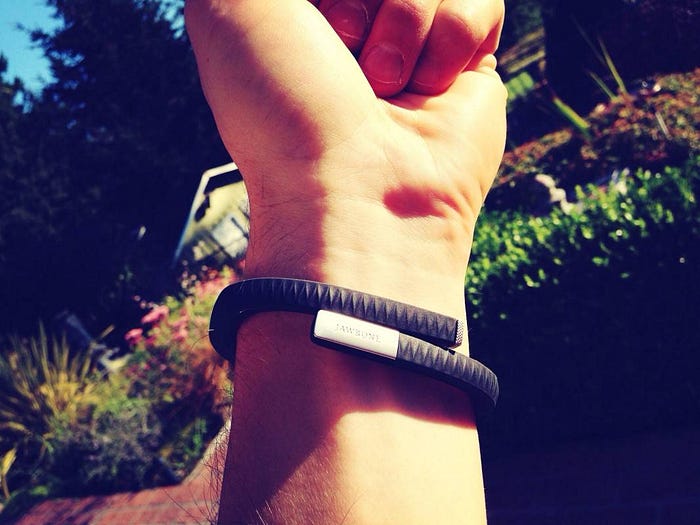 I Never Sync My Jawbone Up. But I wear it every day. by Ryan Hoover on startups Medium