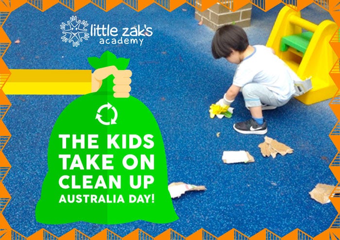 The Kids Take On Clean Up Australia Day By Little Zak S Academy Medium