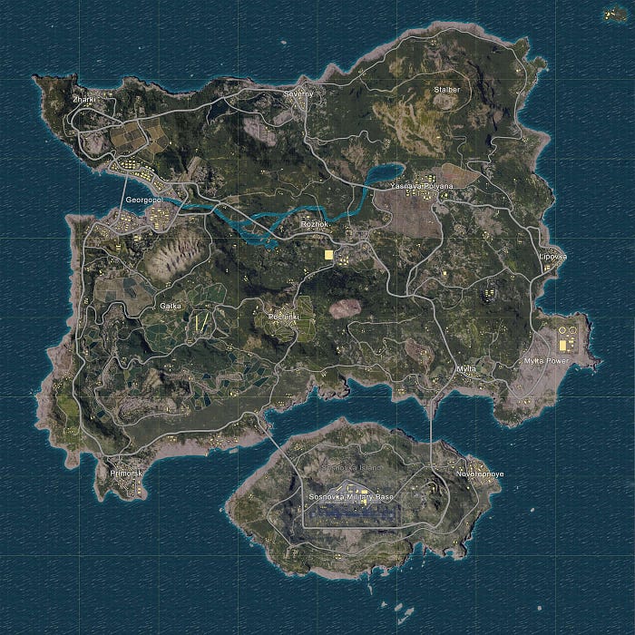 Peta PUBG
