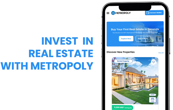 METROPOLY: The Real Estate Investment Platform In Blockchain And Generating Passive Income In Second