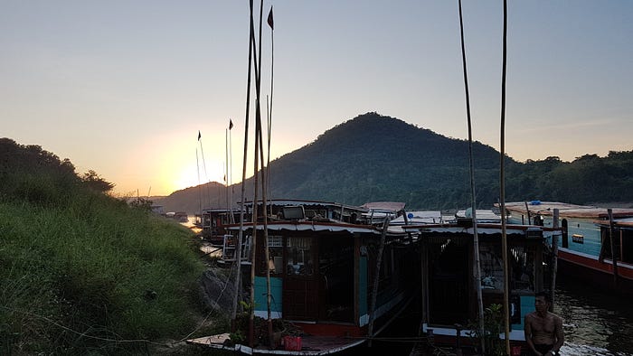 Photo of the pier in Luang Prabang