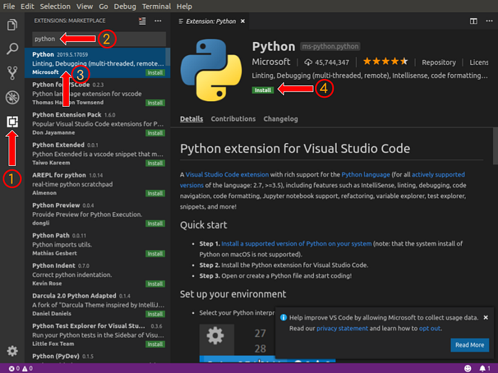 Visual Studio Code and Python Extension: For Beginners | by Saeed Izadi ...