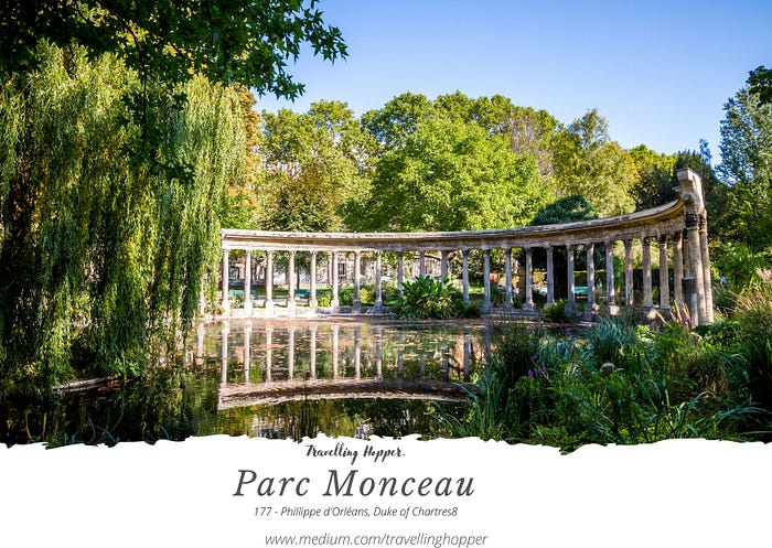 Parc Monceau in Paris — World's Most Beautiful Travel Destinations Guides by Travelling Hopper