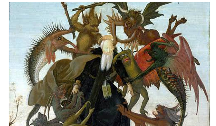 St. Augustine and the demons