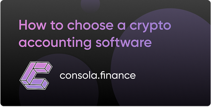 Cover Image for How to choose a crypto accounting software