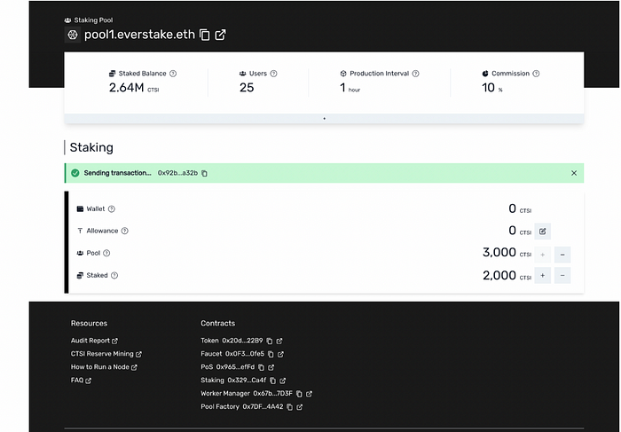 1*farz ekvJFou9yZMApcCTQ Noether’s Staking Delegation Full Mainnet Release is Now Live!