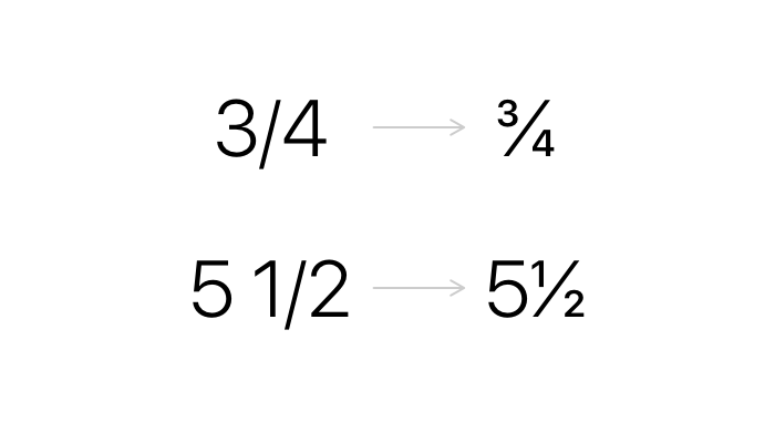 Replace Typed Fractions With Real Fractions On Ios And Mac By Danny Mcclain Medium