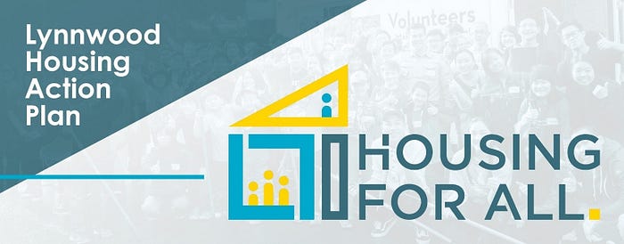 Banner image from Lynnwood WA Housing Action Plan document