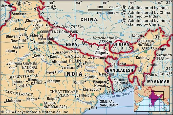 Siliguri On Map Of India How Corona Crisis Is Posing National Security Concern In North East India |  By Sanjana Rathi | Medium