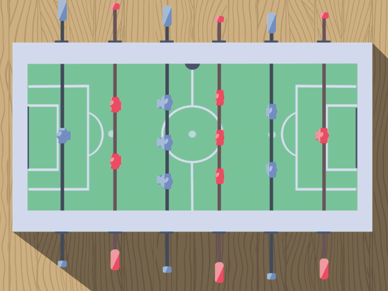The History of Foosball. How a box of matches inspired table… by By