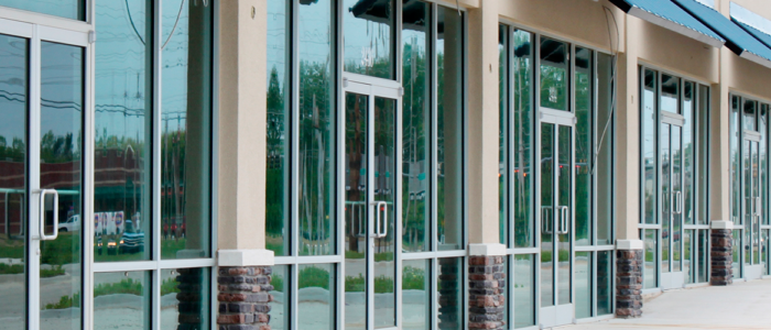 Commercial Glass Door Storefront Window Replacement