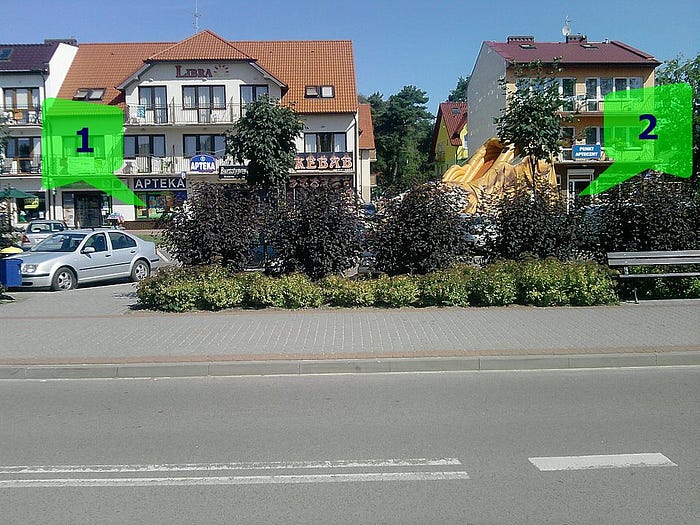 How To Really Make Sense of Hotelling’s Law — Two pharmacies located close to each other in Mrzeżyno — Potentially an effect of Hotelling’s law (Image from Wikimedia Commons