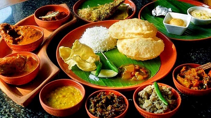 Traditional Bengali Cuisine Traditional Bengali Cuisine Is A By Asparagus Event Group Medium