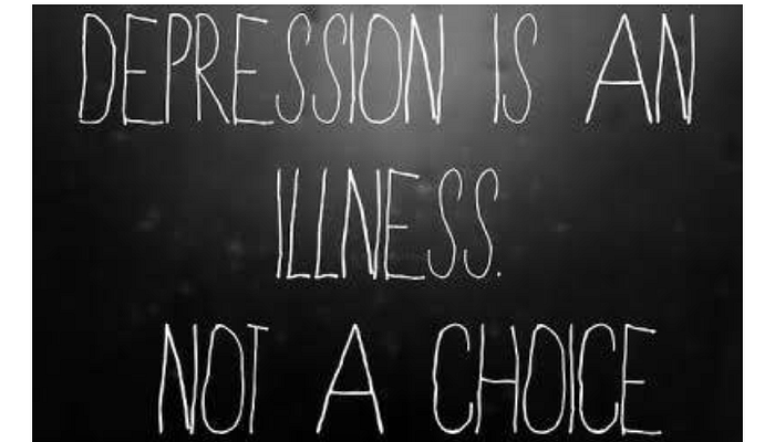 Depression is not a choice. It is an illness