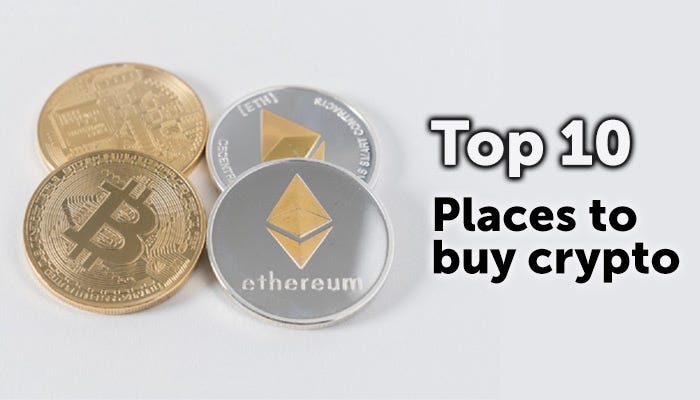 top sites to buy bitcoin and cryptocurrency