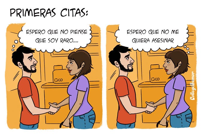 Cómo ven el mundo y cómo el mundo ve a los hombres y a las mujeres | by  Juan Cruz | El Meme