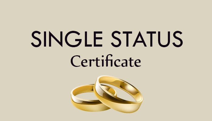 Procedure Of Single Status Certificate Apostille In India By Kim Gill Medium
