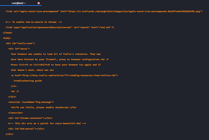 Sensitive information can be leaked from Trello Dashboards: A python ...