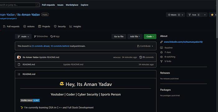 My profile
