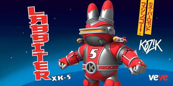 Frank Kozik — Labbiter XK-5 Mechas 1