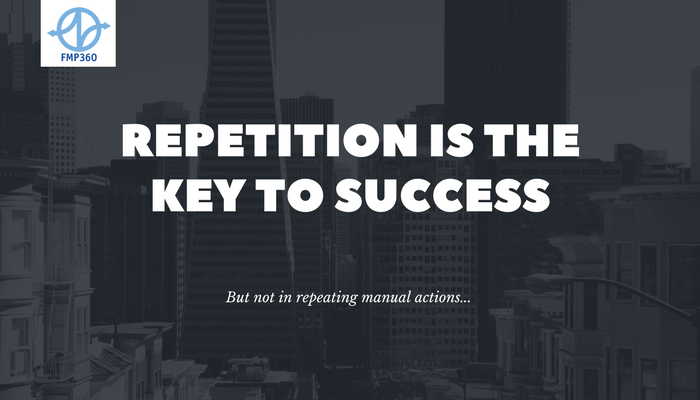 Repetition Is The Key To Success But Not In Repeating Manual Actions By Marcel Lagerwerf Medium Repetition Is The Key To Success But Not In Repeating Manual Actions By Marcel Lagerwerf Medium