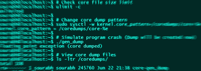 How to enable core dumps on Linux | Medium
