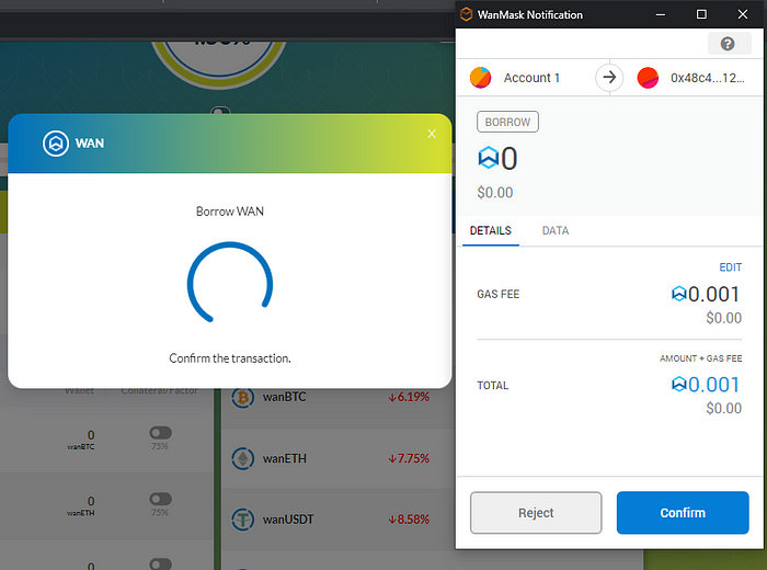 Wanlend: the Protocol for Lending and Borrowing Crypto Assets across Blockchains