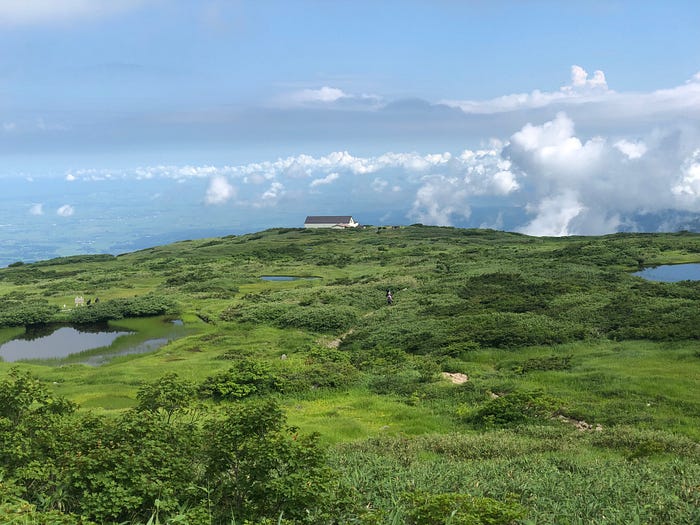 The Midagahara Marshlands and the Eighth Station of Mt. Gassan of the Dewa Sanzan