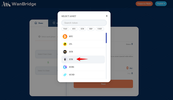 1*yq1uy0Ukn3KKQb49PhOtDA Guide: Crosschain transactions with the NEW Wanbridge Web