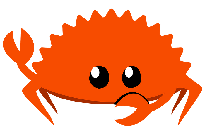 Ferris, the Rust language mascot.