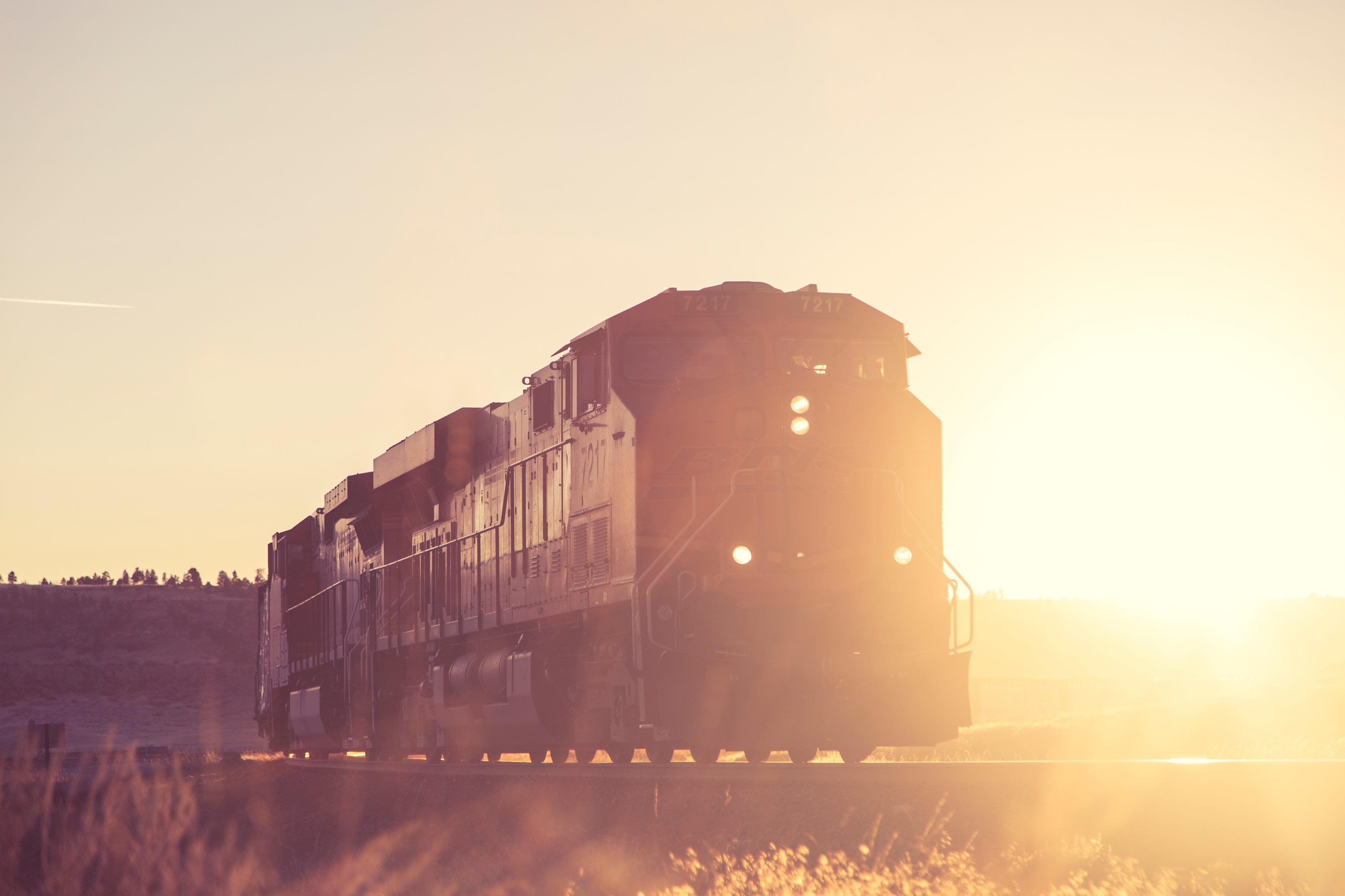 Train at dawn