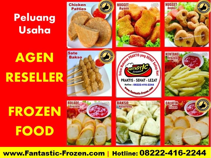 Spanduk Frozen Food - gambar spanduk