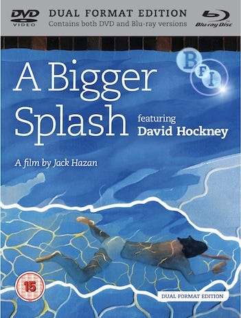 A Bigger Splash Bfi Dual Format Edition Review By Frank Collins Cathode Ray Tube Medium