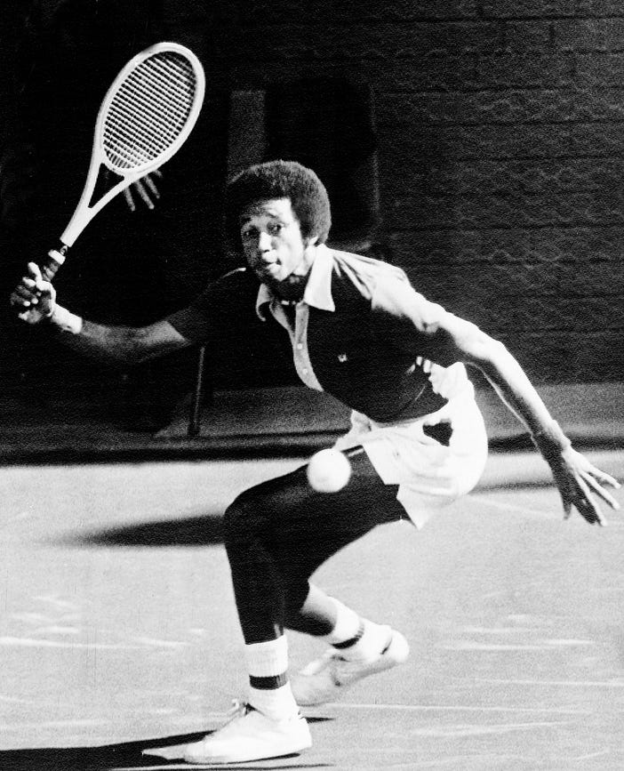 When Arthur Ashe fought to play tennis in apartheid South Africa, he ...