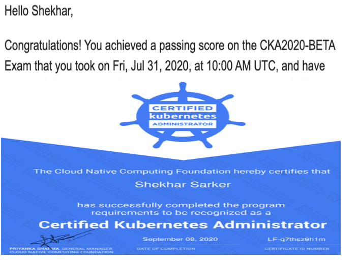 Changes with Certified Kubernetes Administrator (CKA) Certification