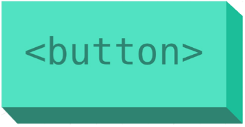 un botón verde con el tag <button> de texto